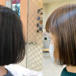 【40代女性にオススメ】ナチュラルなハイライトで作る【白髪ぼかし】のデザイン