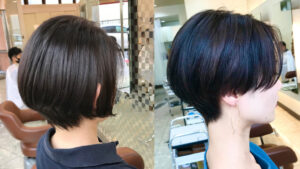 黒髪でも似合う【アラフォー世代】の髪型！ショートヘアのデザイン集